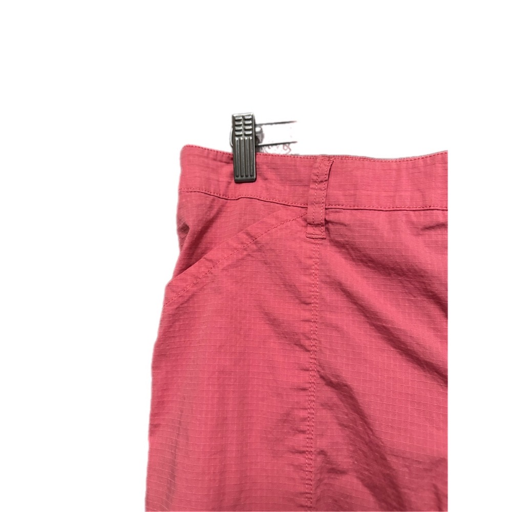 Rafaella Cargo Pants Womens 10 Pink Excellent Ripstop Bungee Hem Straight Leg - Picture 2 of 8